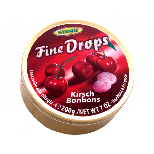 "Fine Drops" Καραμέλες με γεύση κεράσι 200g