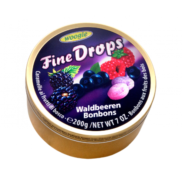 ''Fine Drops'' καραμέλες με γεύση φρούτα του δάσους  200g