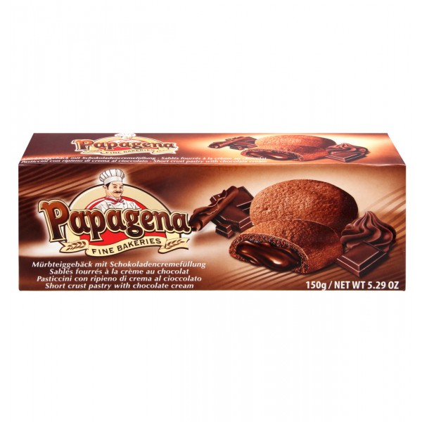 Μπισκότα με κρέμα σοκολάτας150gr