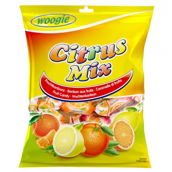  Citrus Mix  καραμέλες  με γεύση  φρούτων 170g