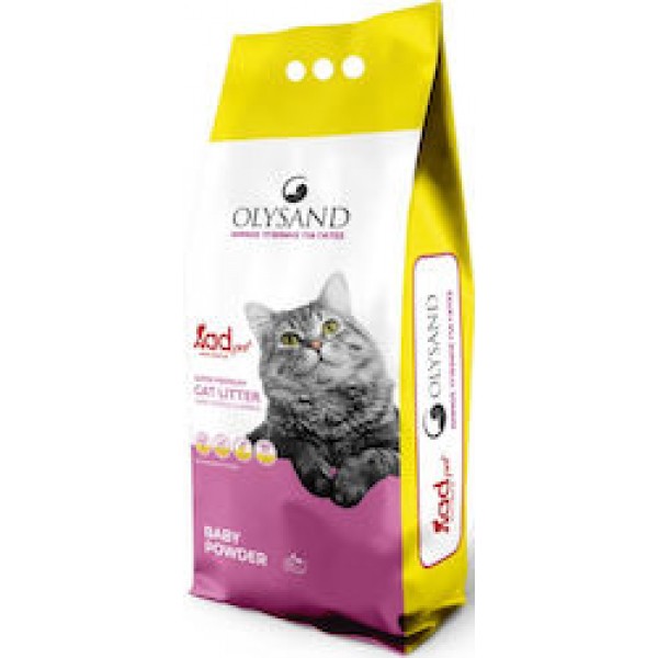 Olysand Άμμος Γάτας Baby Powder Clumping 5kg